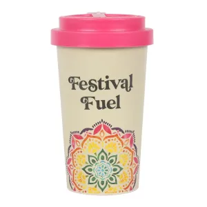 13.5 oz Bamboo Travel Mug with Sleeve - Festival Fuel