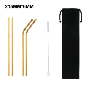 215mm*6mm environmentally friendly straw