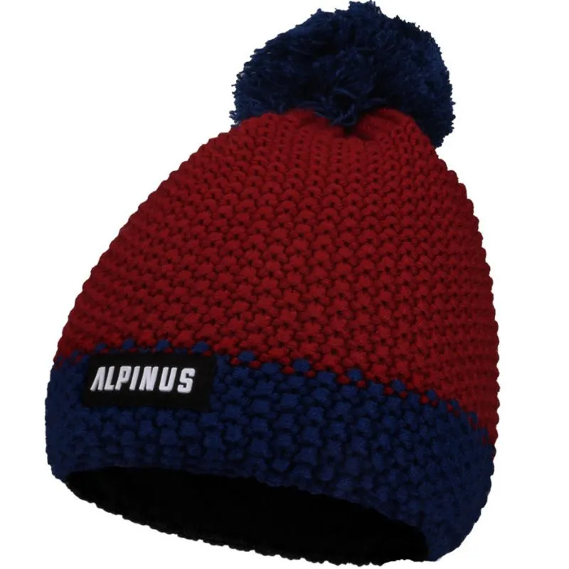 Alpinus Mutenia Thinsulate Hat - Red/Navy Blue