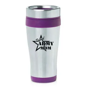 Army Mom Stainless Steel Travel Mug