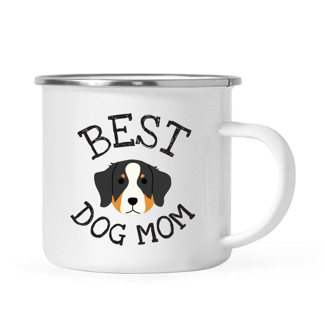 Best Dog Mom, Dog Graphic Campfire Coffee Mug