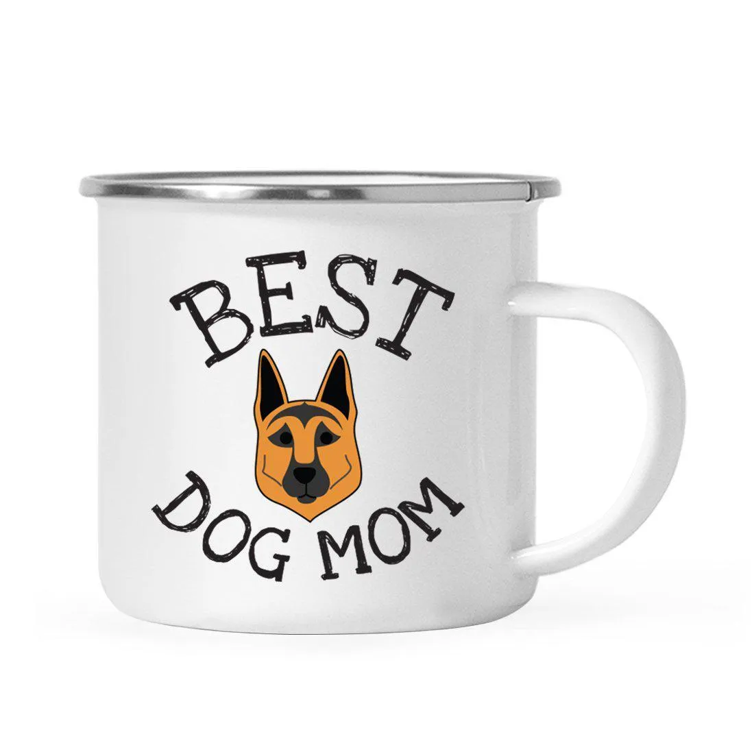 Best Dog Mom, Dog Graphic Campfire Coffee Mug