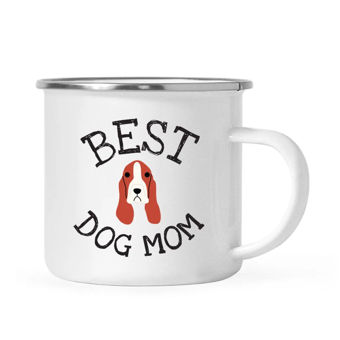 Best Dog Mom, Dog Graphic Campfire Coffee Mug