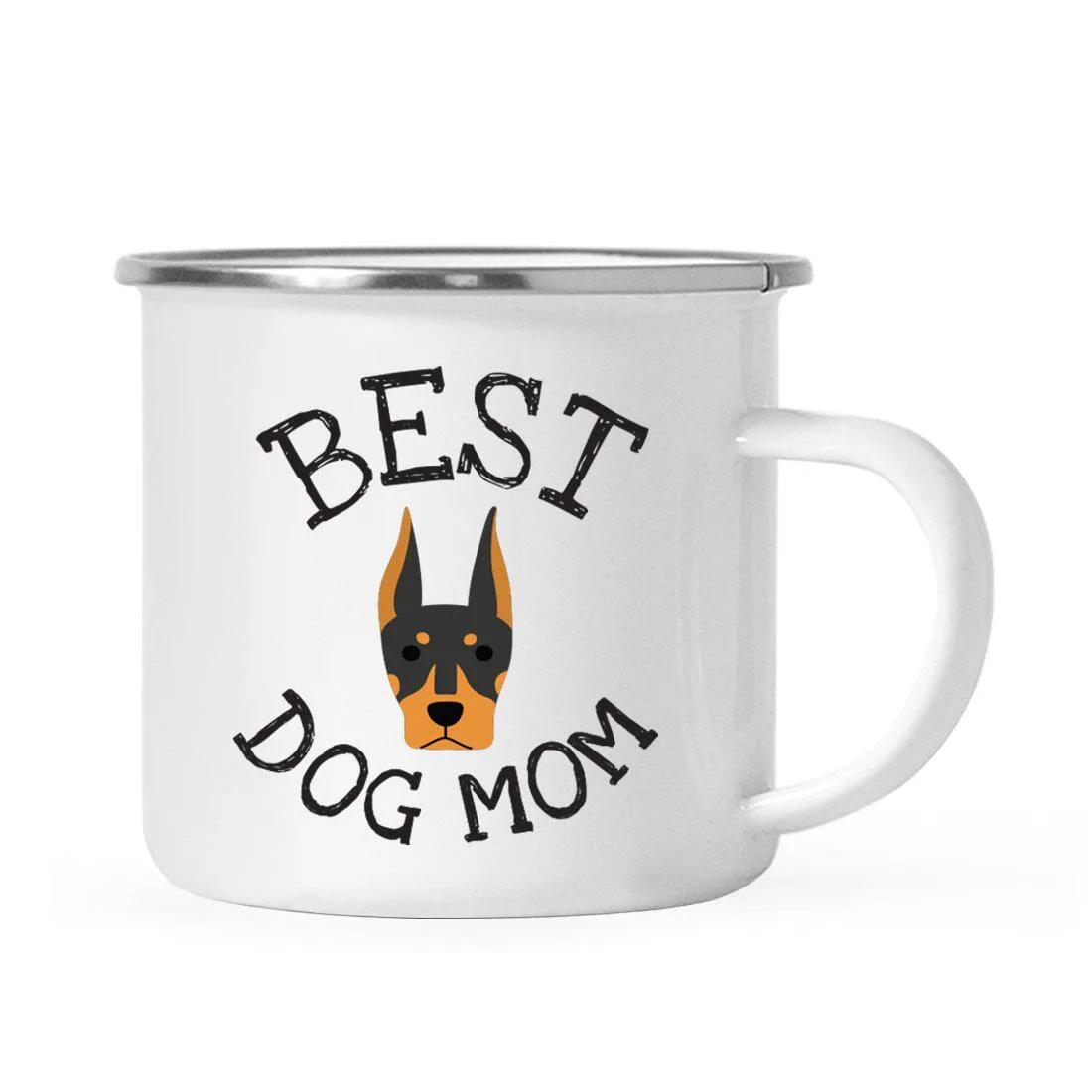 Best Dog Mom, Dog Graphic Campfire Coffee Mug