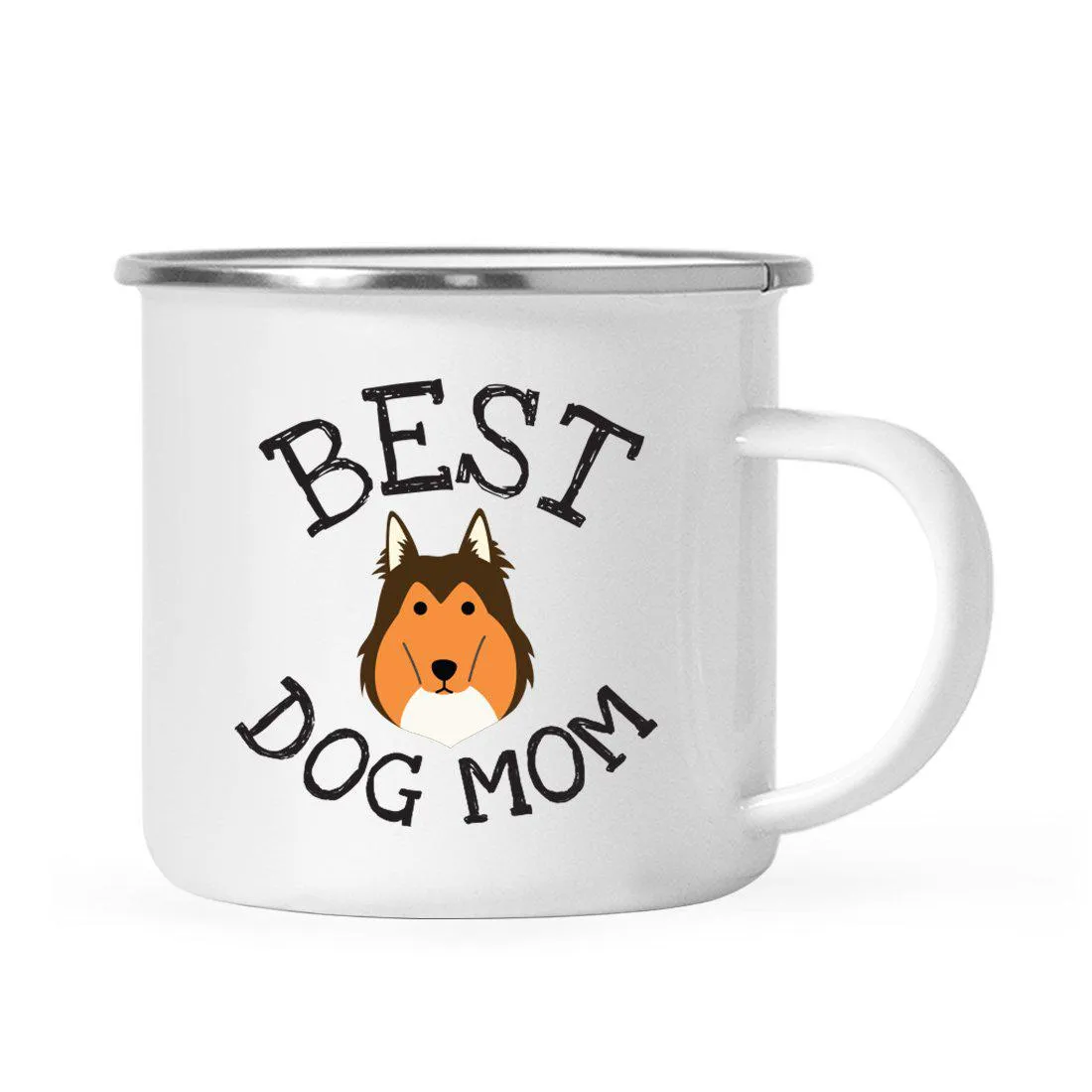 Best Dog Mom, Dog Graphic Campfire Coffee Mug