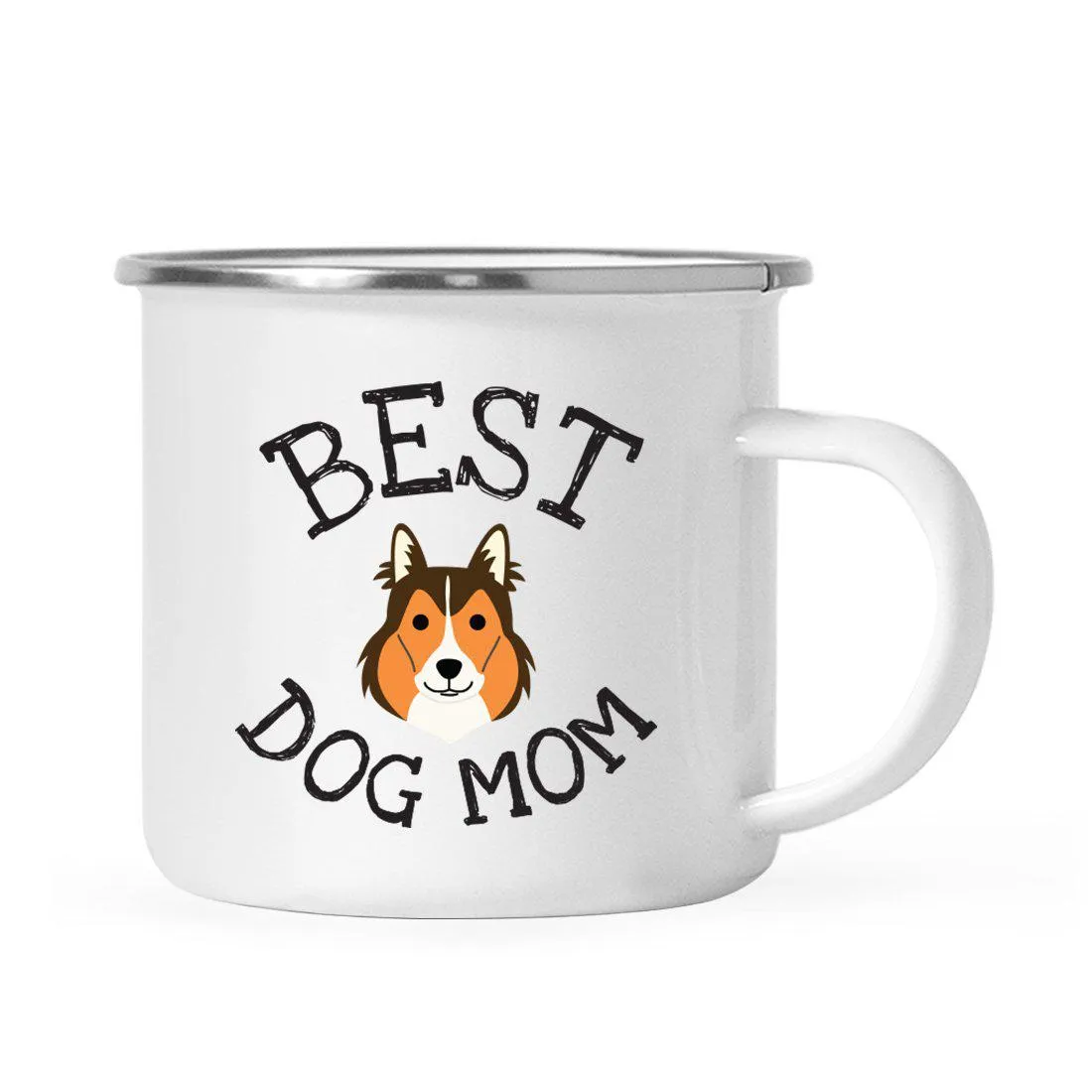 Best Dog Mom, Dog Graphic Campfire Coffee Mug