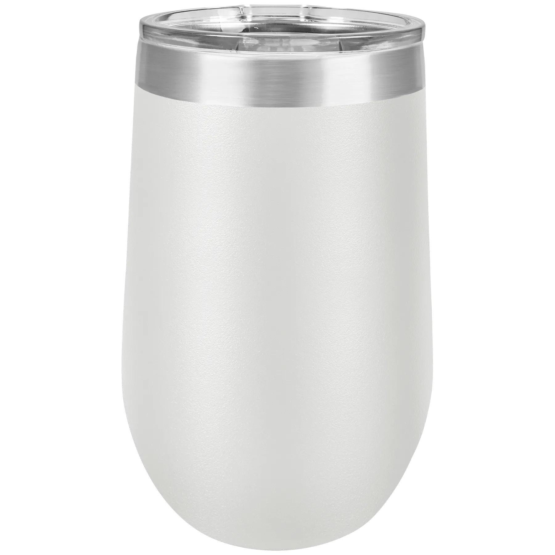 CASE of 24 - 16 oz Stainless Steel Blank Insulated Stemless Wine Tumbler w Lid