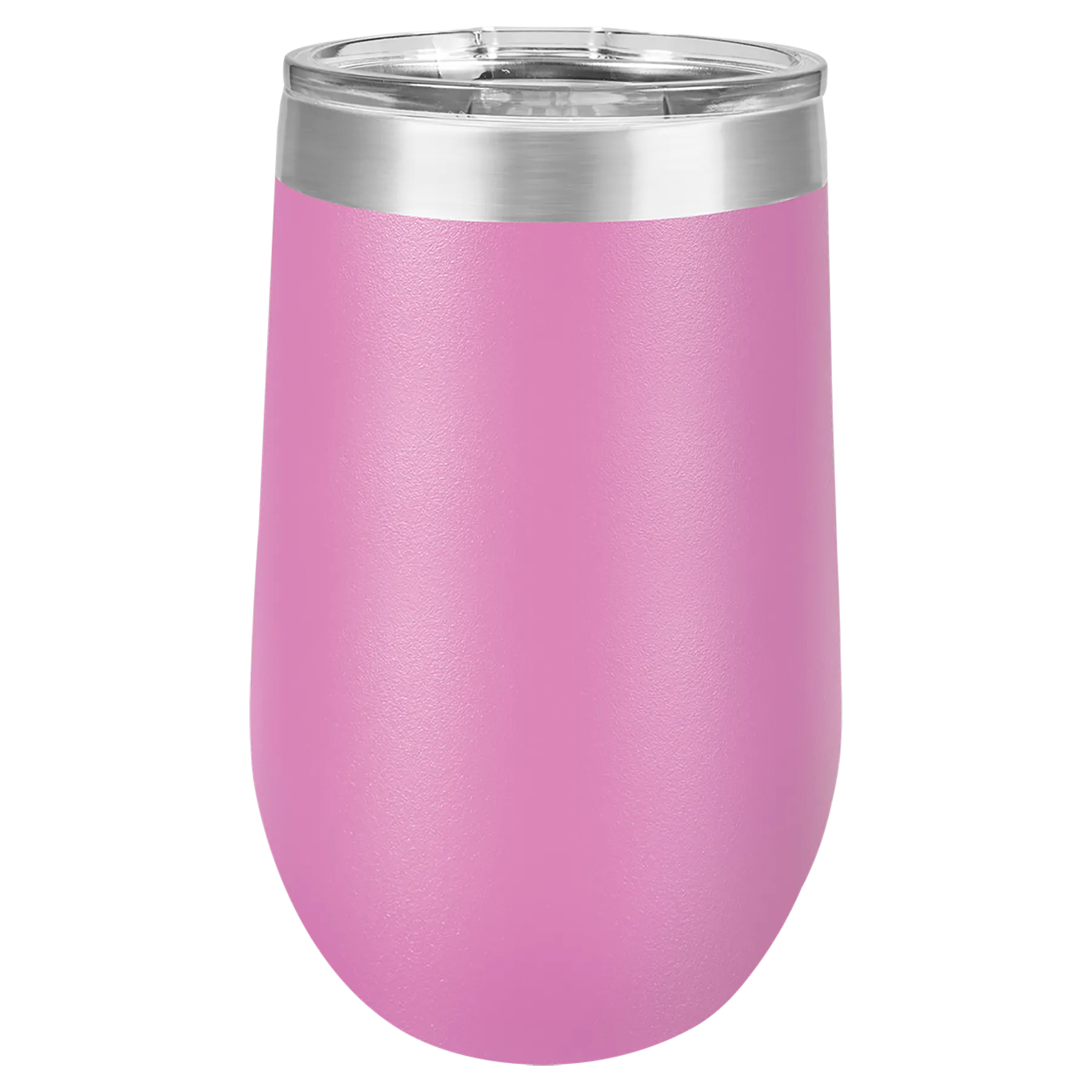 CASE of 24 - 16 oz Stainless Steel Blank Insulated Stemless Wine Tumbler w Lid