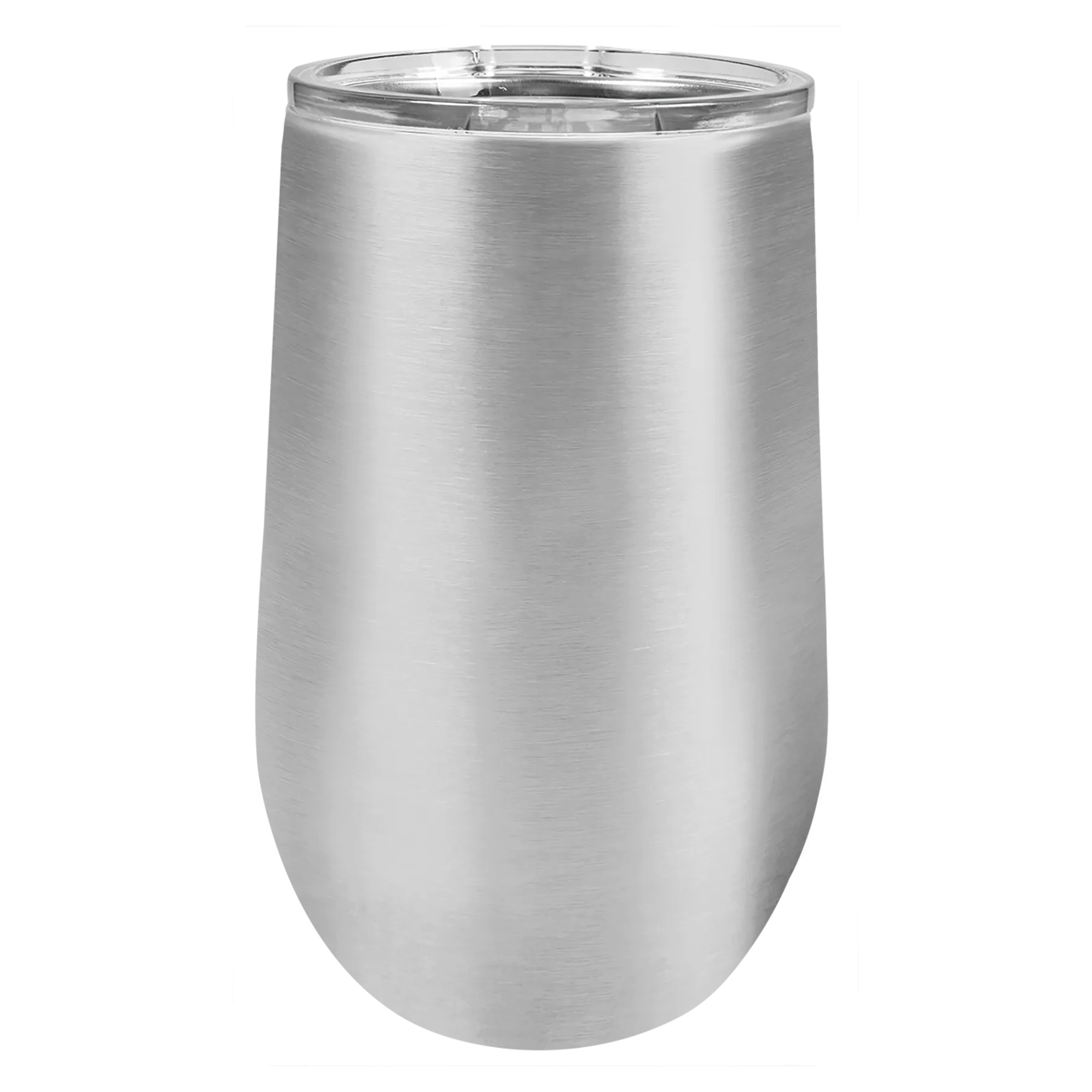 CASE of 24 - 16 oz Stainless Steel Blank Insulated Stemless Wine Tumbler w Lid