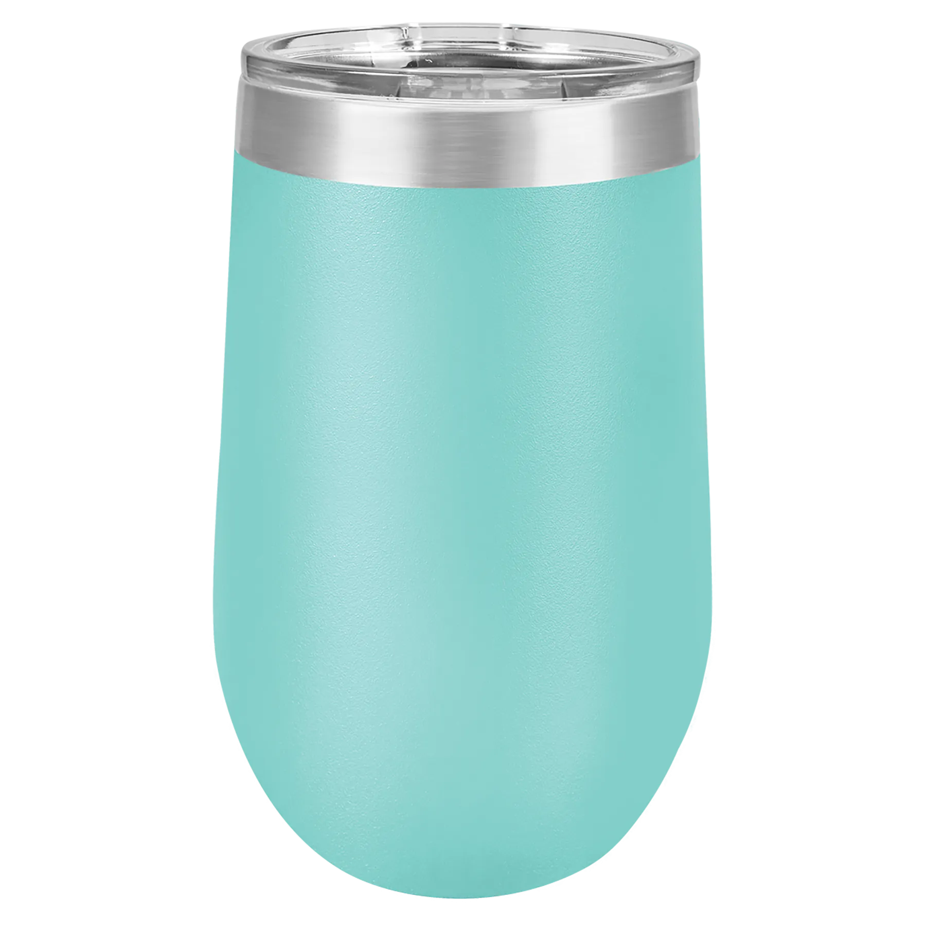 CASE of 24 - 16 oz Stainless Steel Blank Insulated Stemless Wine Tumbler w Lid