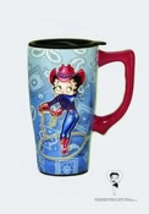 Cowgirl Betty Boop Travel Mug