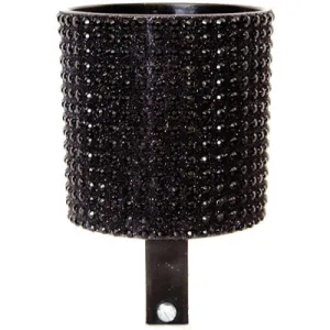 Cruiser Candy,Cp Hld,Blk Bling Cups,Blk Rinestone Rhinestone Cup Cruiser Candy Hydration