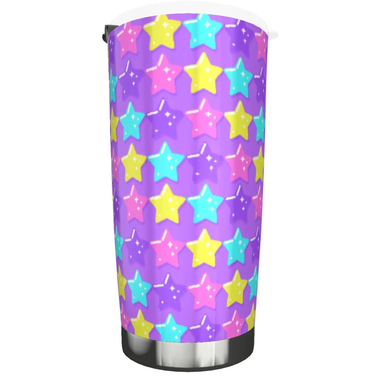 Electric Star Wave Purple Tumbler 20oz