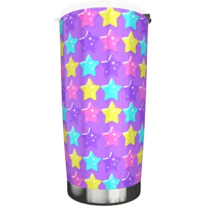 Electric Star Wave Purple Tumbler 20oz