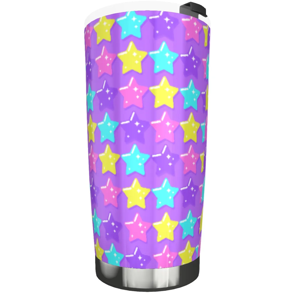 Electric Star Wave Purple Tumbler 20oz