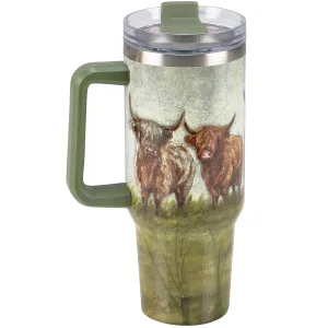 Highland Cows Travel Mug