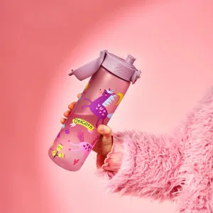 Ion8 Slim Water Bottle - Unicorns Purple