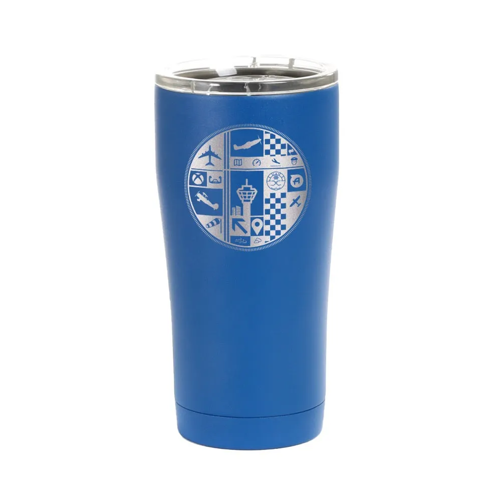 MS Flight Simulator 40th Anniversary Tumbler