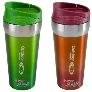 Outdoor Connection Two Toned Finish Vacuum Insulated Mug