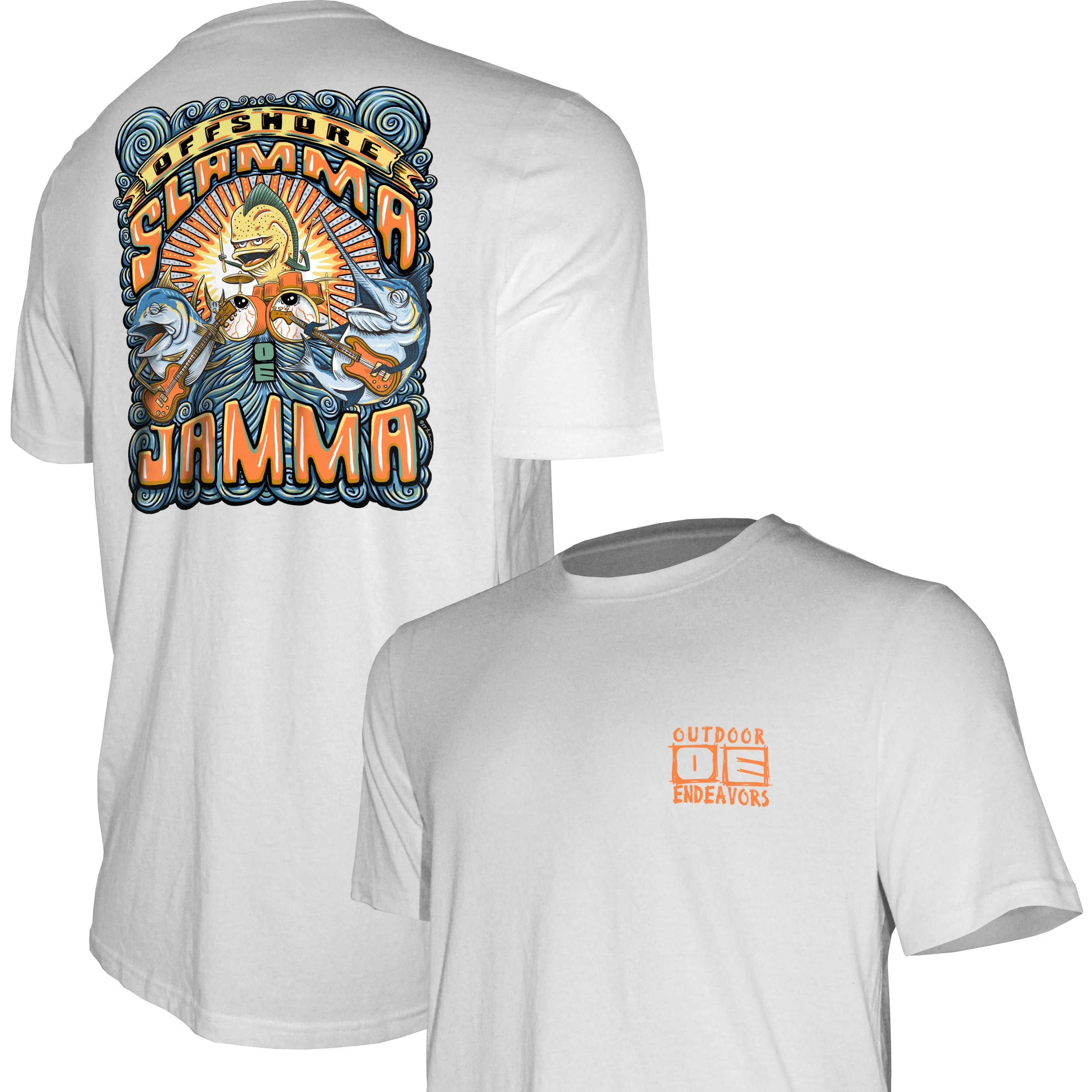 Outdoor Endeavors Attitude- Graphic Tee - Offshore Slamma Jamma