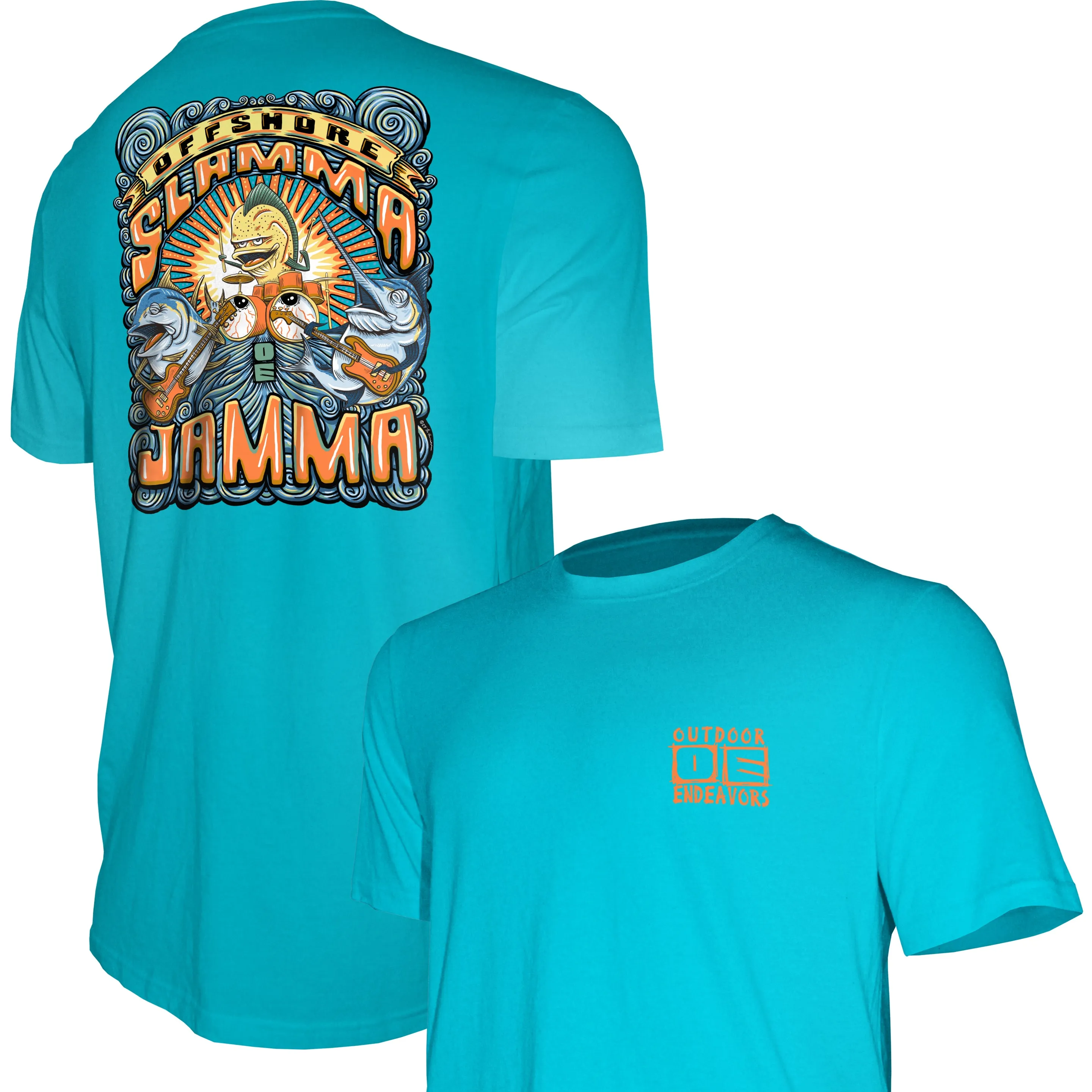 Outdoor Endeavors Attitude- Graphic Tee - Offshore Slamma Jamma