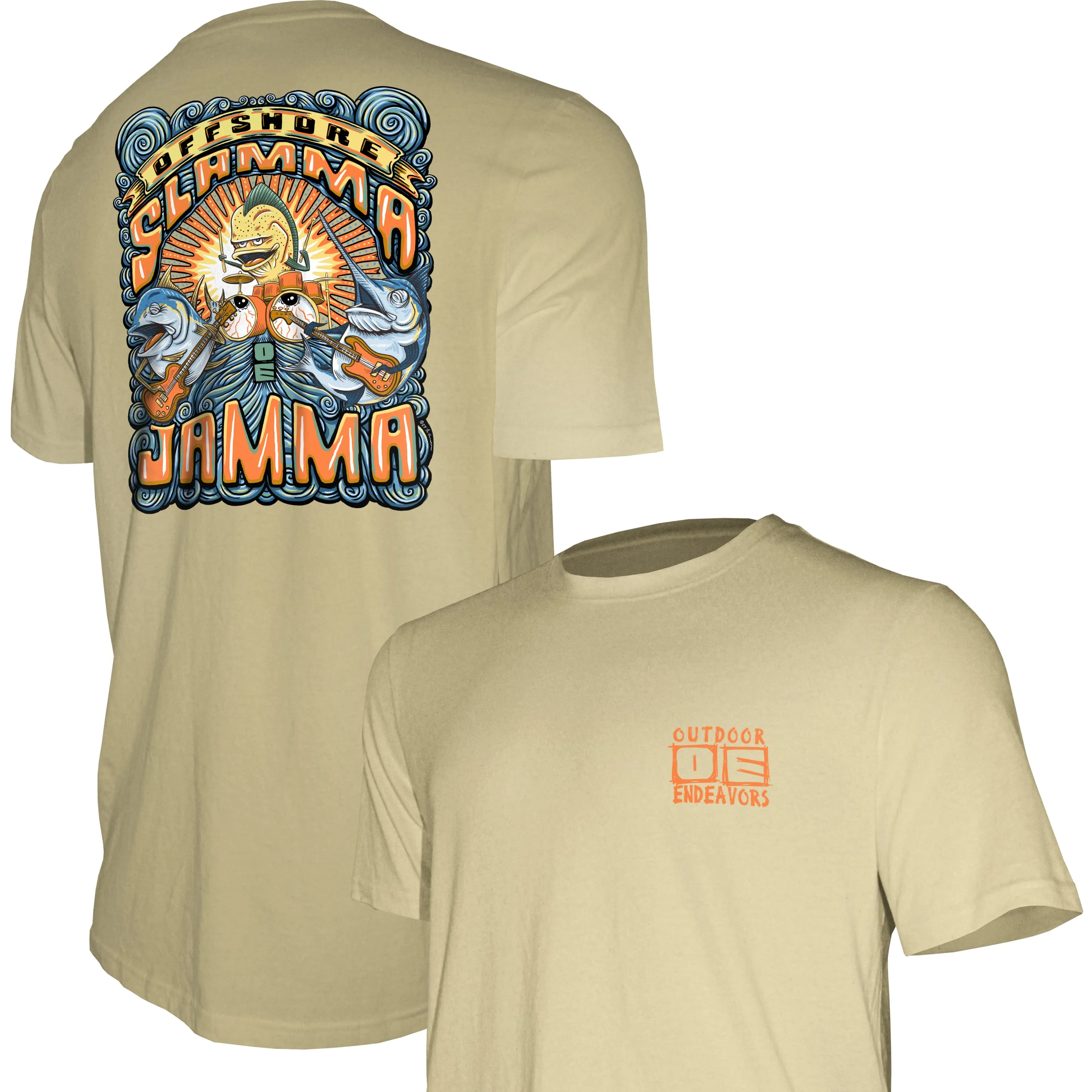 Outdoor Endeavors Attitude- Graphic Tee - Offshore Slamma Jamma