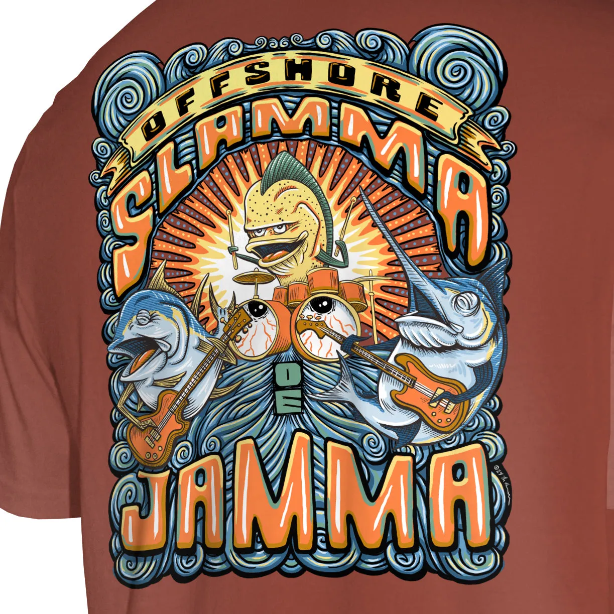 Outdoor Endeavors Attitude- Graphic Tee - Offshore Slamma Jamma