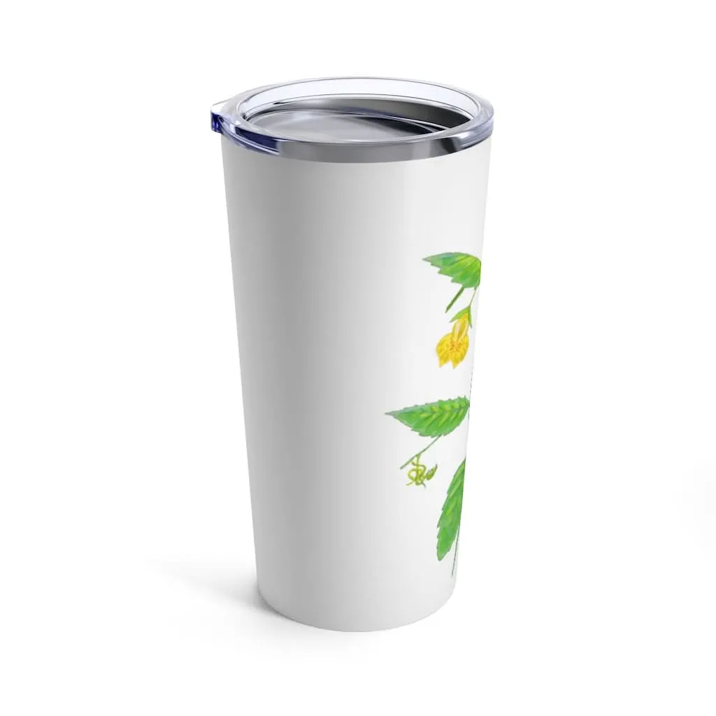 Pale Jewel Weed, 20 oz Steel Tumbler