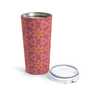 Pink Seahorse 1, 20 oz Steel Tumbler