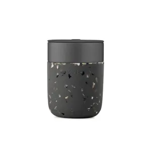 Porter Ceramic Mug - Charcoal Terrazzo