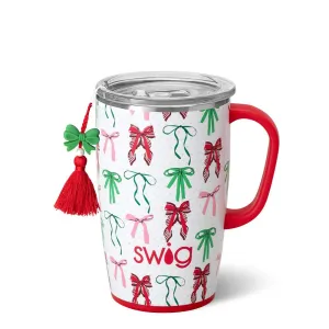 Ribbons And Bows Travel Mug (18oz) by Swig