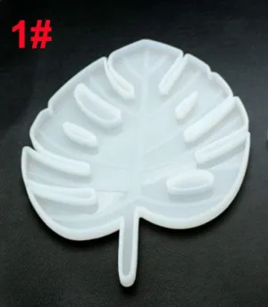 Silicone Leaf Tray Coaster Mold