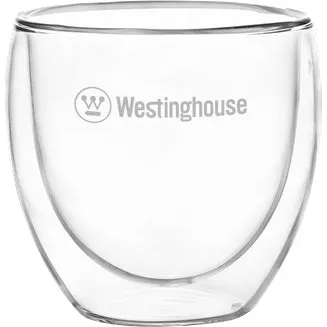 Westinghouse 100ml Double Walled Espresso Glasses 2pk