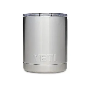 YETI Rambler 10 OZ 295 ML  LOWBALL MS - Stainless Steel