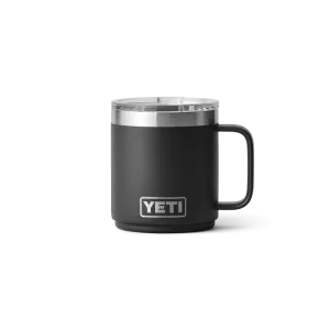 YETI Rambler 10 OZ (296ml) Stackable Mug With Magslider Lid - Black