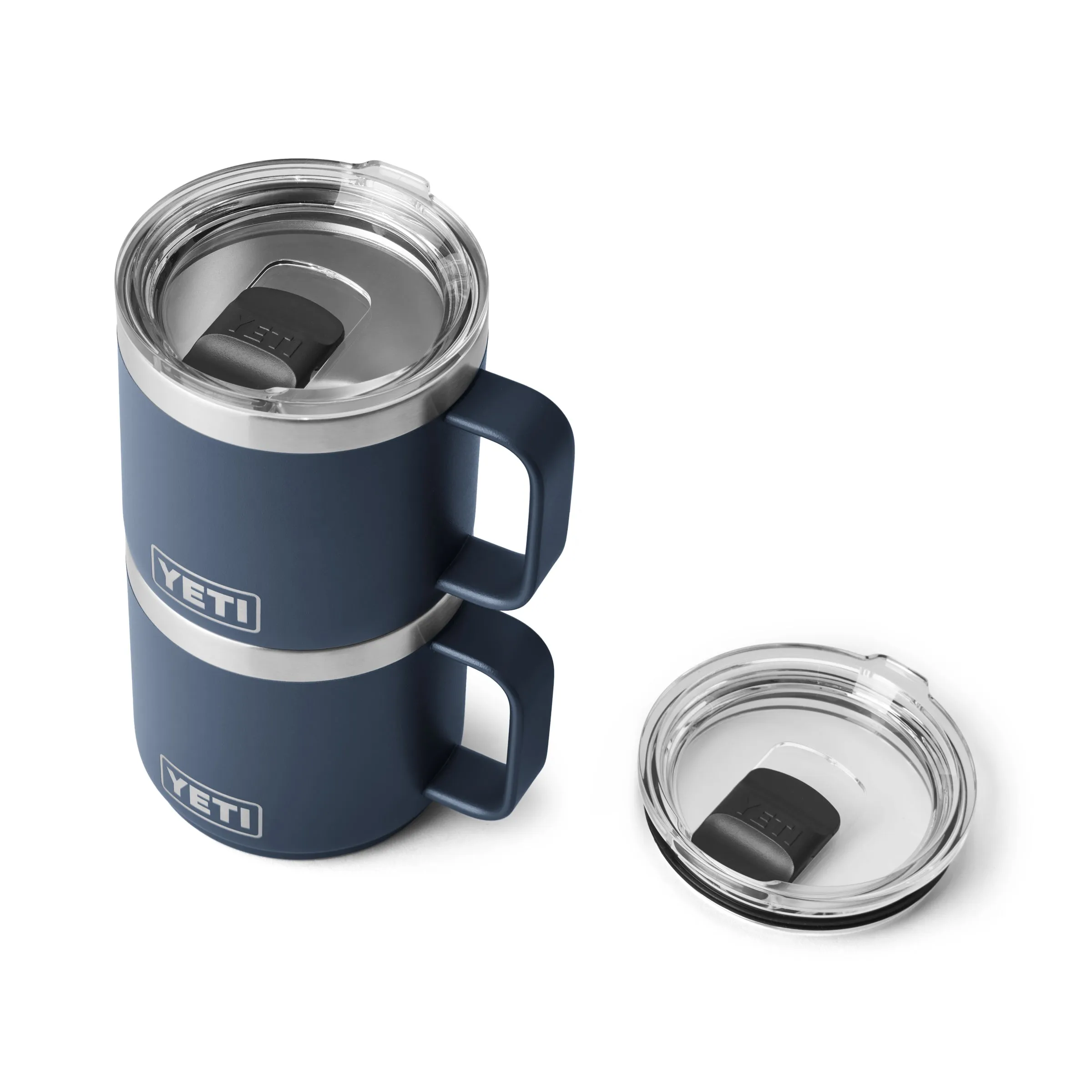 Yeti Rambler 14oz/414ml Stackable Mug 2.0 with Magslider Lid - Navy