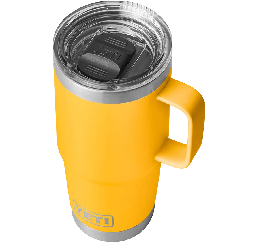 Yeti Rambler 20 oz Alpine Yellow Travel Mug